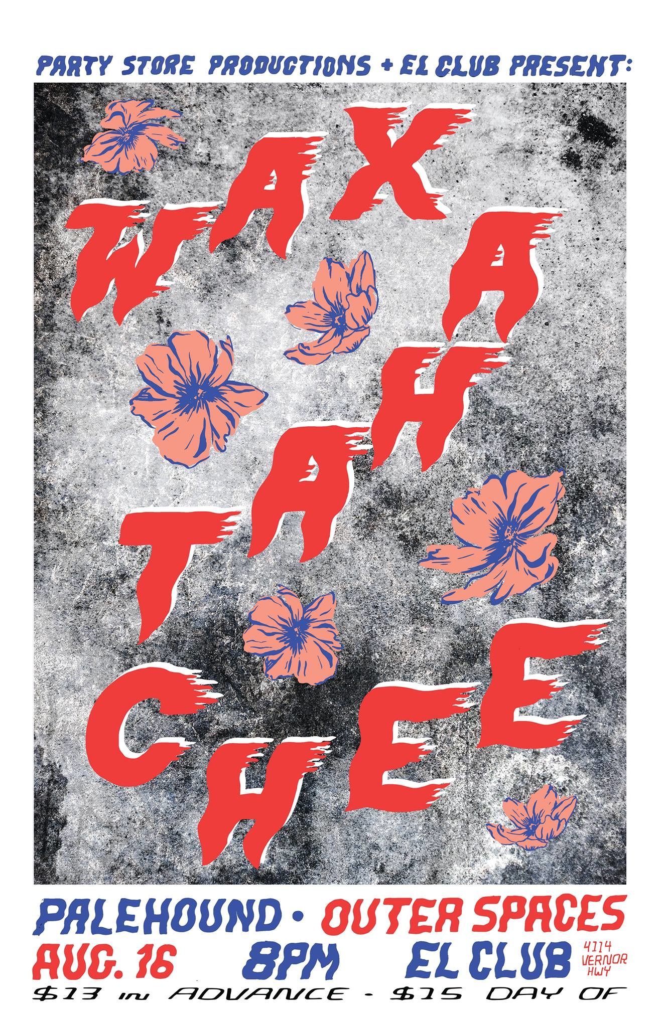 Waxahatchee tour poster — 2026