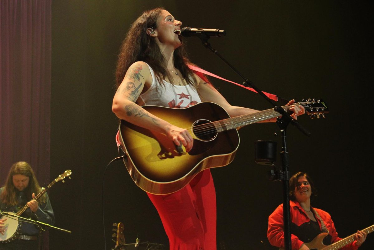 Waxahatchee on stage